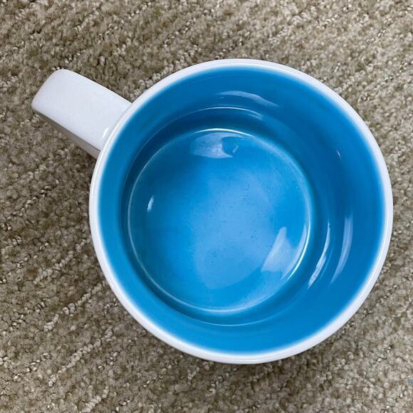 Starbucks Oregon 14 oz "You Are Here" Mug Blue Interior Pre-Owned No Chips‎ - Picture 2 of 5